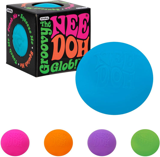 NeeDoh Original - Sensory Fidget Toy - Assorted Colors - Ages 3 to Adult , 1 Count ( Pack of 1)